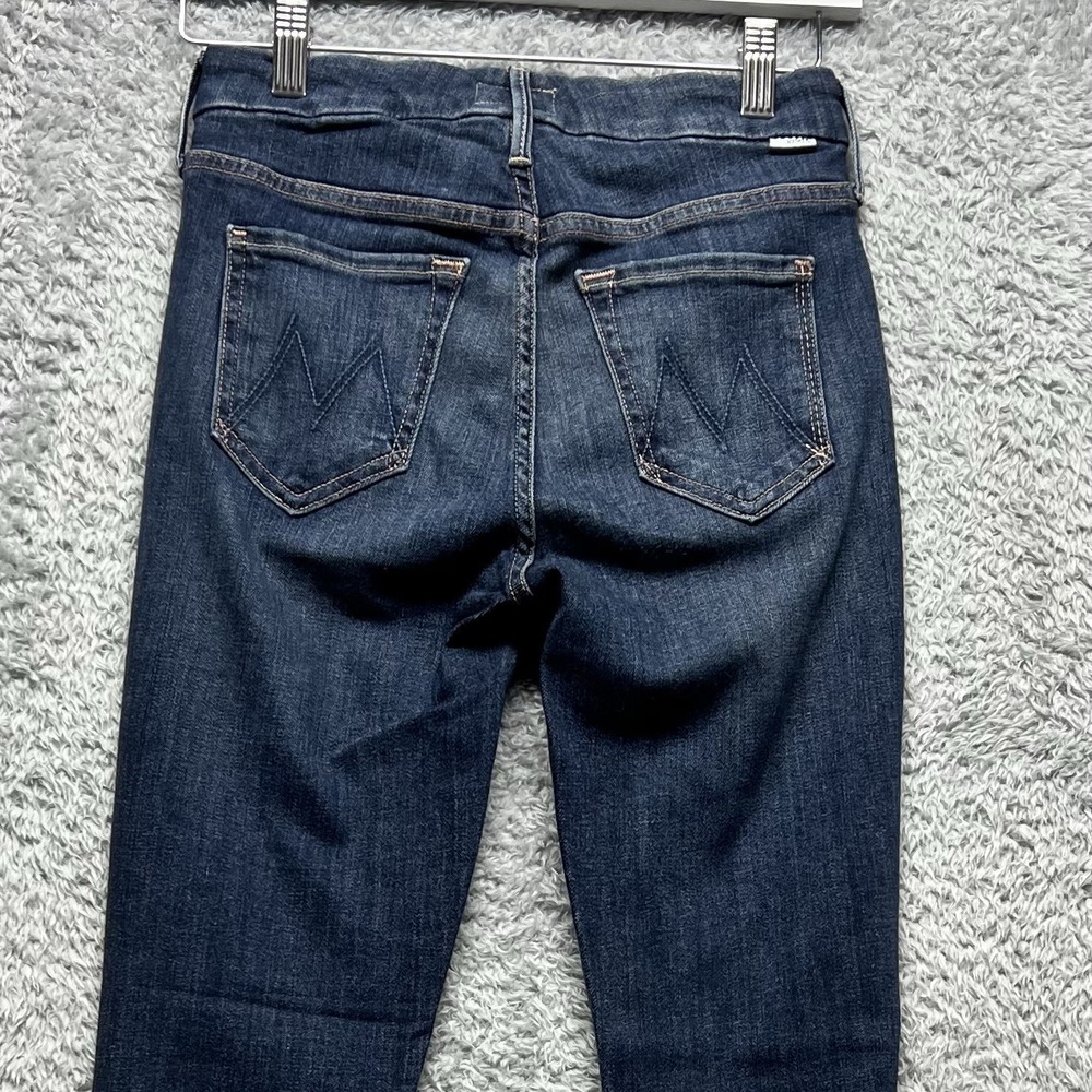 Mother Jeans Womens 25 The Looker Ankle Fray Raw Hem Girl Crush Stretch Denim - Picture 6 of 14